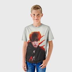 Футболка детская BTS, цвет: 3D-принт — фото 2