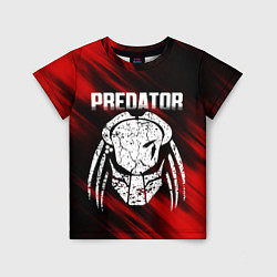 Футболка детская PREDATOR, цвет: 3D-принт