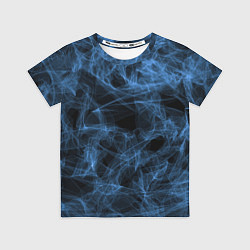 Футболка детская Синий дым, цвет: 3D-принт
