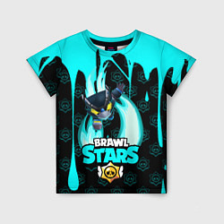 Детская футболка Brawl stars mecha crow