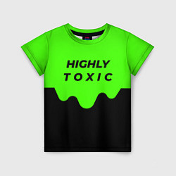 Детская футболка HIGHLY toxic 0 2