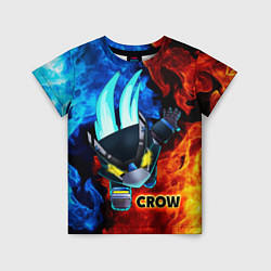 Детская футболка Brawl Stars CROW