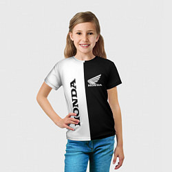 Футболка детская HONDA, цвет: 3D-принт — фото 2