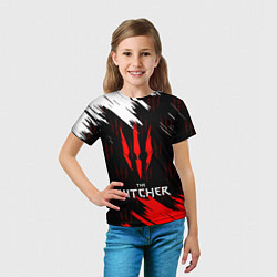 Футболка детская The Witcher, цвет: 3D-принт — фото 2
