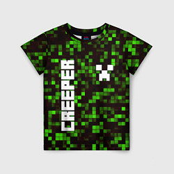 Детская футболка MINECRAFT CREEPER
