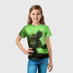 Футболка детская DARK SOULS, цвет: 3D-принт — фото 2