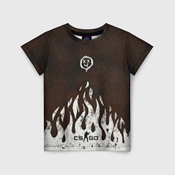 Детская футболка Cs:go - Оксидное пламя