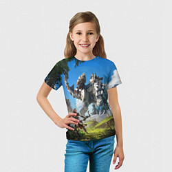 Футболка детская HORIZON ZERO DAWN, цвет: 3D-принт — фото 2