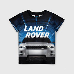 Футболка детская LAND ROVER, цвет: 3D-принт