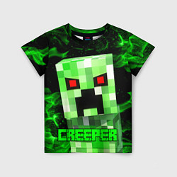 Детская футболка MINECRAFT CREEPER