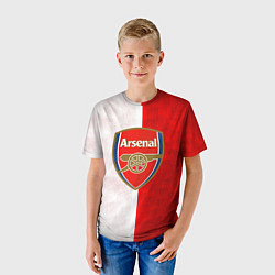 Футболка детская FC Arsenal 3D, цвет: 3D-принт — фото 2