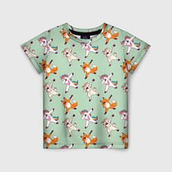 Детская футболка Dabbing Animals