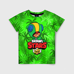 Футболка детская BRAWL STARS LEON ЛЕОН, цвет: 3D-принт