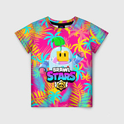 Детская футболка BRAWL STARS SPROUT TROPICAL