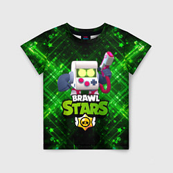 Детская футболка Virus 8 bit brawl stars 8 бит