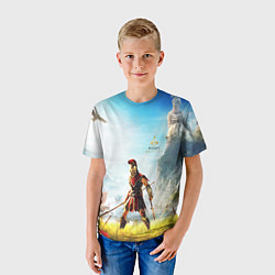 Футболка детская AssassinS Creed Origins odyssey, цвет: 3D-принт — фото 2