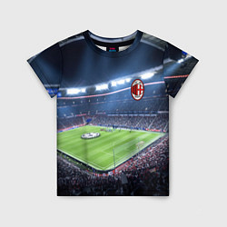 Футболка детская FC MILAN, цвет: 3D-принт