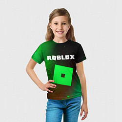 Футболка детская ROBLOX РОБЛОКС, цвет: 3D-принт — фото 2