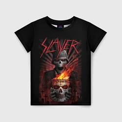 Футболка детская Slayer, цвет: 3D-принт