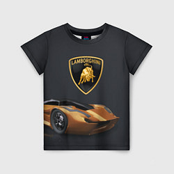 Детская футболка Lamborghini- motorsport