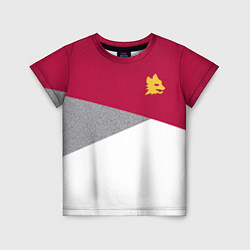 Детская футболка AS Roma Red Design 2122