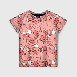Детская футболка Свиньи