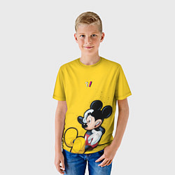 Футболка детская Mickey, цвет: 3D-принт — фото 2