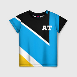 Детская футболка Athletic team blue