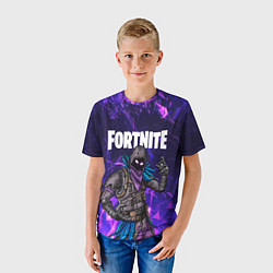 Футболка детская FORTNITE x RAVEN, цвет: 3D-принт — фото 2