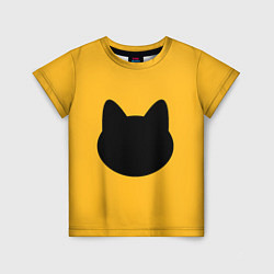 Детская футболка Мордочка коти