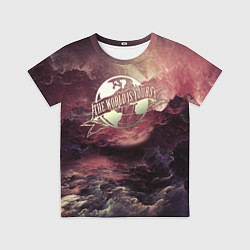 Футболка детская The World Is Yours, цвет: 3D-принт