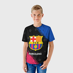 Футболка детская BARCELONA БАРСЕЛОНА, цвет: 3D-принт — фото 2