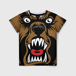 Детская футболка Злой Медведь