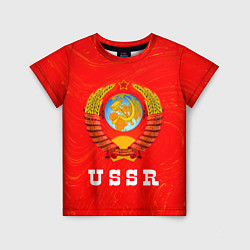 Футболка детская USSR СССР, цвет: 3D-принт