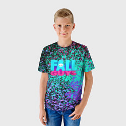 Футболка детская Fall Guys, цвет: 3D-принт — фото 2