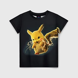 Футболка детская Pikachu Pika Pika, цвет: 3D-принт