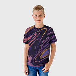 Футболка детская Краски, цвет: 3D-принт — фото 2