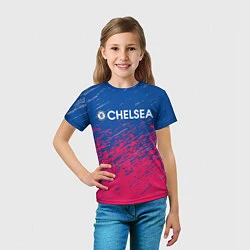 Футболка детская Chelsea Челси, цвет: 3D-принт — фото 2