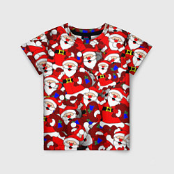 Детская футболка Русский Санта Клаус