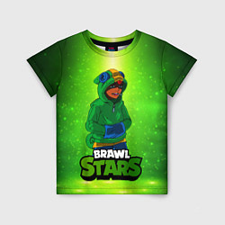 Детская футболка Brawl Stars Leon