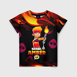 Детская футболка BRAWL STARS AMBER