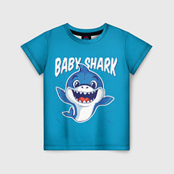 Футболка детская Baby Shark, цвет: 3D-принт