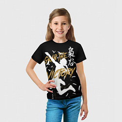 Футболка детская Haikyuu Haikyu Haikuu, цвет: 3D-принт — фото 2