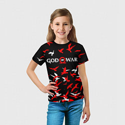 Футболка детская GOD OF WAR, цвет: 3D-принт — фото 2