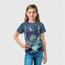 Футболка детская Маска Аниме, цвет: 3D-принт — фото 2
