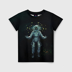 Футболка детская Космонавт, цвет: 3D-принт