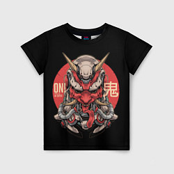 Детская футболка Cyber Oni Samurai