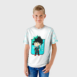 Футболка детская Моя геройская академия, цвет: 3D-принт — фото 2