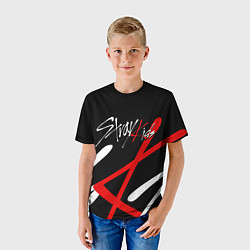 Футболка детская STRAY KIDS, цвет: 3D-принт — фото 2