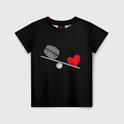 Детская футболка Слушай Сердце